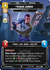 Kanan Jarrus - Spectre One - 30 - Uncommon (Foil) - A Lawless Time: Weekly Play Promos