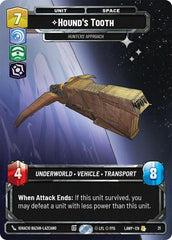 Hound's Tooth - Hunters' Approach - 21 - Rare (Foil) - A Lawless Time: Weekly Play Promos