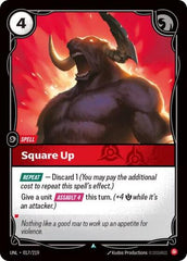 Square Up - 017/219 - Uncommon - Unleashed