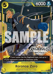 Roronoa Zoro - OP07-113 - Promo (Regional Participation Pack 2026 Vol.1) - One Piece Promotion Cards
