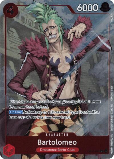 Bartolomeo (Dash Pack) - OP15-014 - Rare - Adventure on Kami's Island