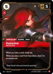 Katarina, Reckless - 023/219 - Rare - Unleashed