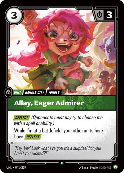 Allay, Eager Admirer - 041/219 - Uncommon - Unleashed