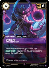 Syndra, Transcendent - 146/219 - Rare - Unleashed