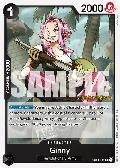 Ginny - EB04-045 - Common - Adventure on Kami's Island Release Event Cards