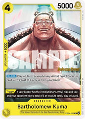 Bartholomew Kuma - EB04-055 - Common - Adventure on Kami's Island Release Event Cards