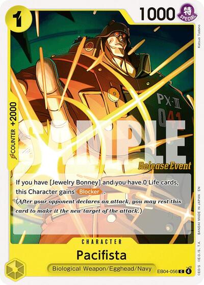Pacifista - EB04-056 - Common - Adventure on Kami's Island Release Event Cards