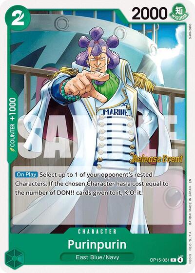 Purinpurin - OP15-031 - Common - Adventure on Kami's Island Release Event Cards
