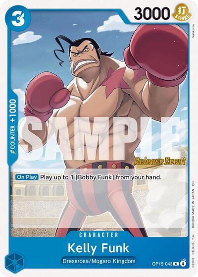 Kelly Funk - OP15-043 - Common - Adventure on Kami's Island Release Event Cards