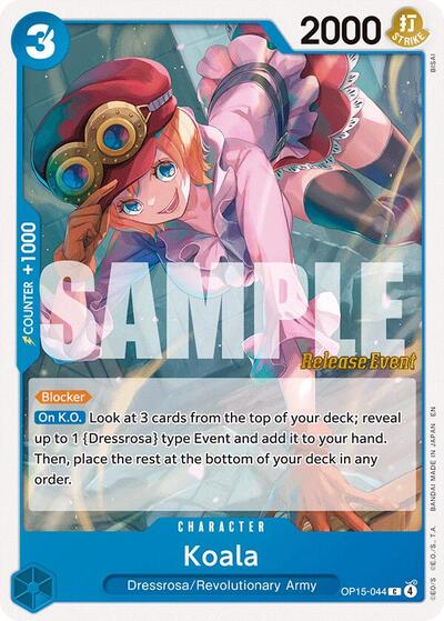 Koala - OP15-044 - Common - Adventure on Kami's Island Release Event Cards
