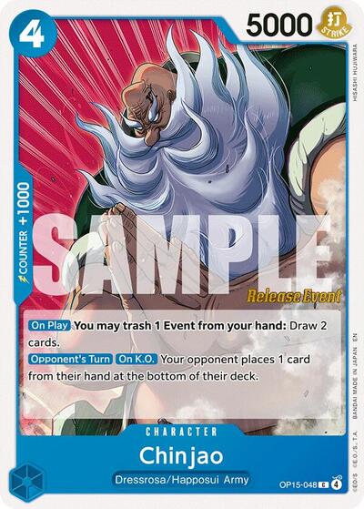 Chinjao - OP15-048 - Common - Adventure on Kami's Island Release Event Cards