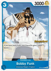 Bobby Funk - OP15-050 - Common - Adventure on Kami's Island Release Event Cards