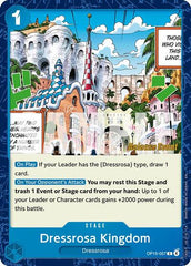 Dressrosa Kingdom - OP15-057 - Common - Adventure on Kami's Island Release Event Cards