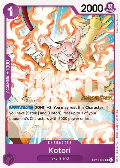 Kotori - OP15-064 - Common - Adventure on Kami's Island Release Event Cards