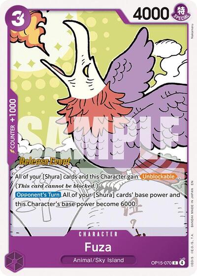 Fuza - OP15-070 - Common - Adventure on Kami's Island Release Event Cards
