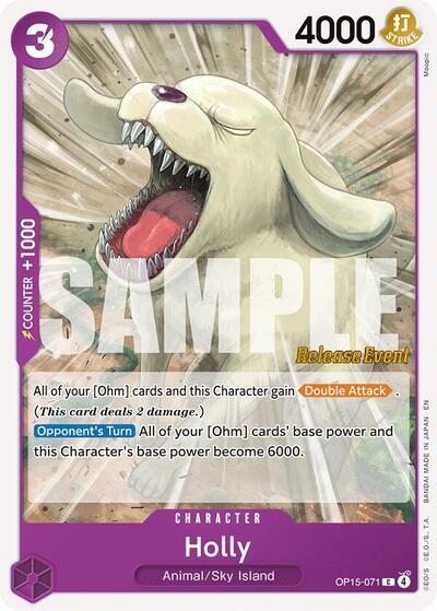 Holly - OP15-071 - Common - Adventure on Kami's Island Release Event Cards