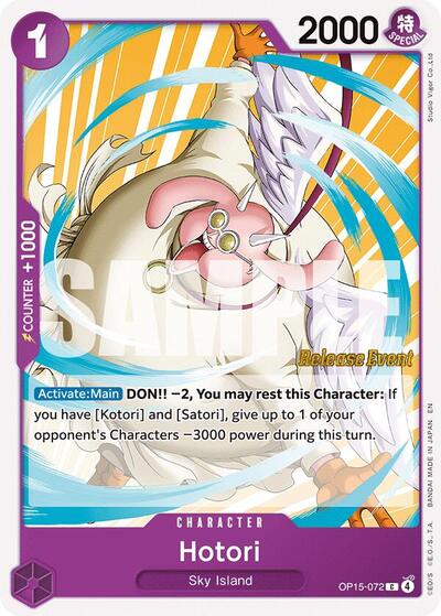 Hotori - OP15-072 - Common - Adventure on Kami's Island Release Event Cards