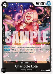 Charlotte Lola - OP15-082 - Common - Adventure on Kami's Island Release Event Cards