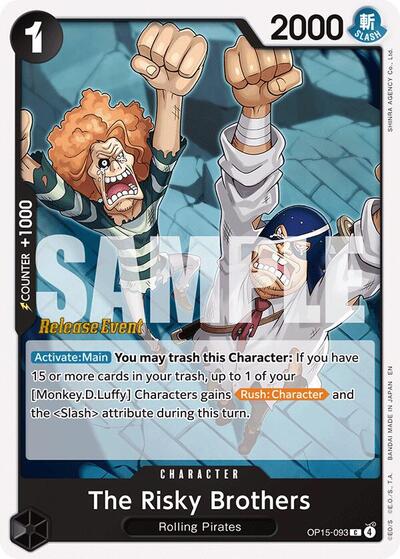The Risky Brothers - OP15-093 - Common - Adventure on Kami's Island Release Event Cards