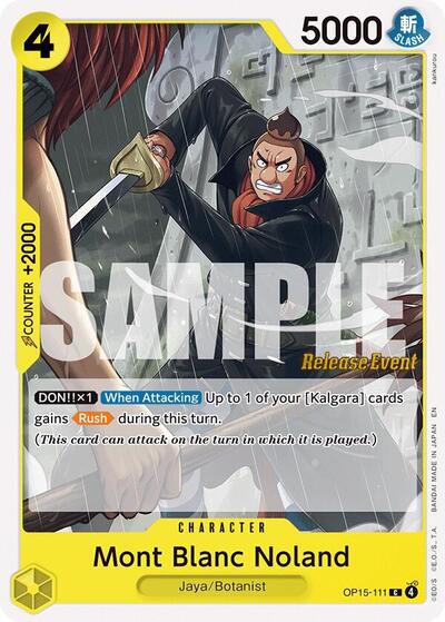 Mont Blanc Noland - OP15-111 - Common - Adventure on Kami's Island Release Event Cards
