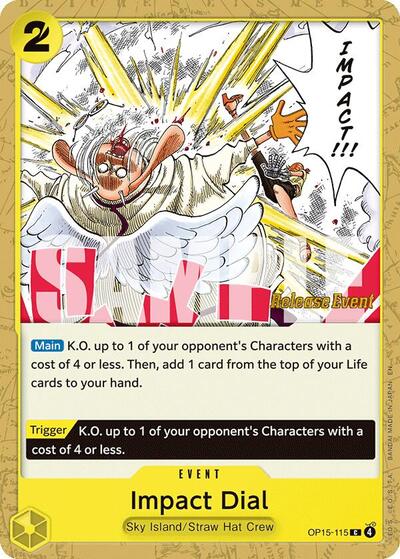 Impact Dial - OP15-115 - Common - Adventure on Kami's Island Release Event Cards