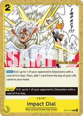 Impact Dial - OP15-115 - Common - Adventure on Kami's Island Release Event Cards