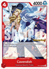 Cavendish - OP15-006 - Uncommon - Adventure on Kami's Island Release Event Cards