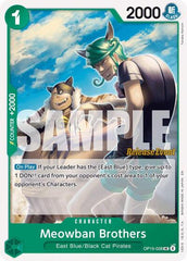 Meowban Brothers - OP15-028 - Uncommon - Adventure on Kami's Island Release Event Cards
