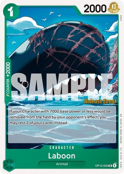 Laboon - OP15-035 - Uncommon - Adventure on Kami's Island Release Event Cards