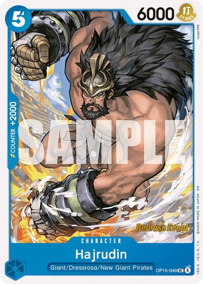 Hajrudin - OP15-049 - Uncommon - Adventure on Kami's Island Release Event Cards