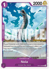 Nola - OP15-069 - Uncommon - Adventure on Kami's Island Release Event Cards