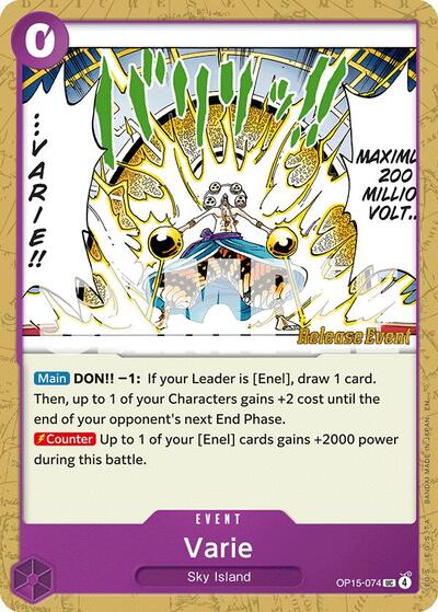 Varie - OP15-074 - Uncommon - Adventure on Kami's Island Release Event Cards