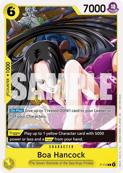 Boa Hancock (OP15 Release Event) - P-115 - Promo - One Piece Promotion Cards