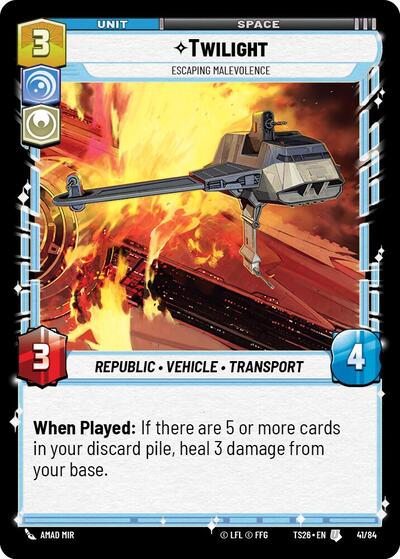 Twilight - Escaping Malevolence - 41/84 - Uncommon - Twin Suns