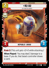 R2-D2 - Getting His Chance - 62/84 - Uncommon - Twin Suns