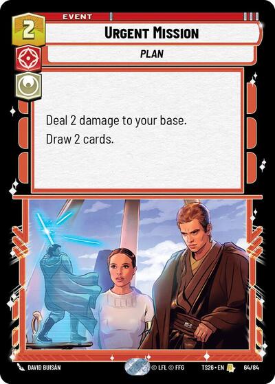 Urgent Mission - 64/84 - Rare - Twin Suns