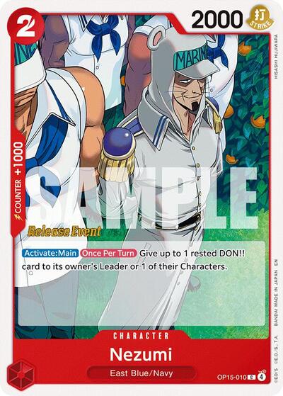 Nezumi - OP15-010 - Common - Adventure on Kami's Island Release Event Cards