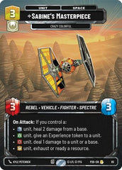 Sabine's Masterpiece - Crazy Colorful - 85 - Rare - Sector and Regional Promos: Season 1