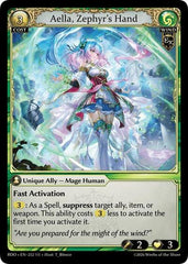 Aella, Zephyr's Hand - 252 - Super Rare - Radiant Origins