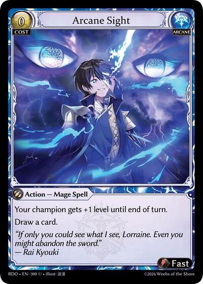 Arcane Sight - 300 - Uncommon - Radiant Origins