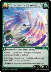 Arima, Gaia's Wings - 372 - Super Rare - Radiant Origins