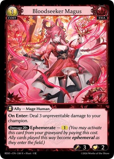 Bloodseeker Magus - 338 - Rare - Radiant Origins