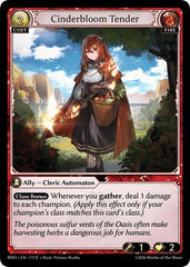 Cinderbloom Tender - 175 - Common - Radiant Origins