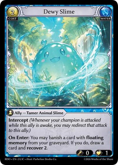 Dewy Slime - 212 - Common - Radiant Origins