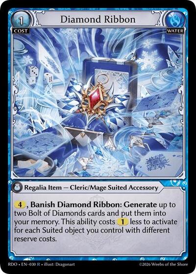 Diamond Ribbon - 030 - Rare - Radiant Origins