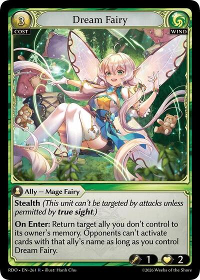 Dream Fairy - 261 - Rare - Radiant Origins