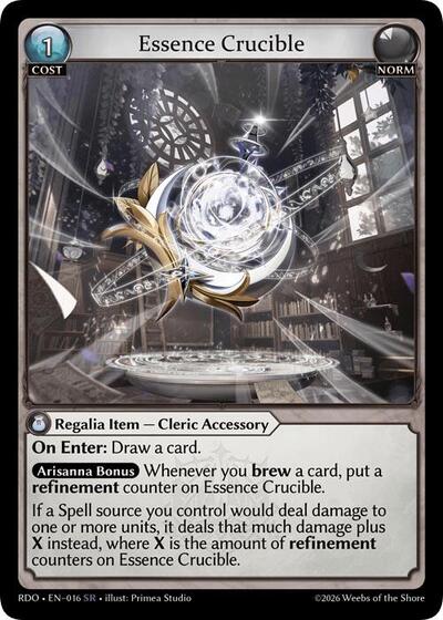 Essence Crucible - 016 - Super Rare - Radiant Origins