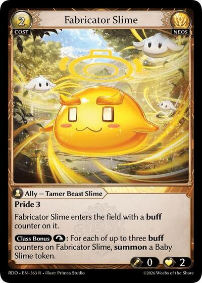 Fabricator Slime - 363 - Rare - Radiant Origins