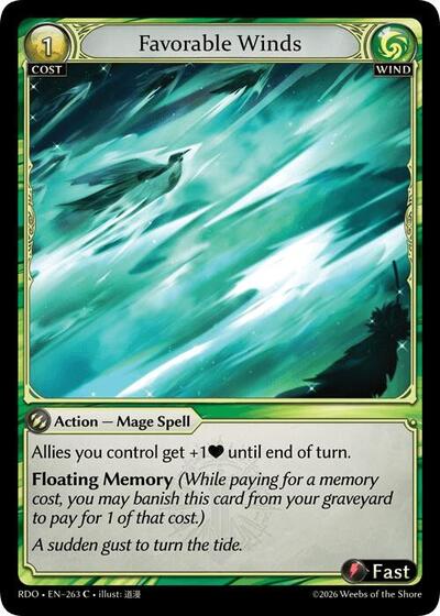 Favorable Winds - 263 - Common - Radiant Origins