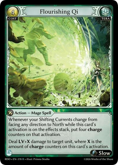 Flourishing Qi - 378 - Rare - Radiant Origins